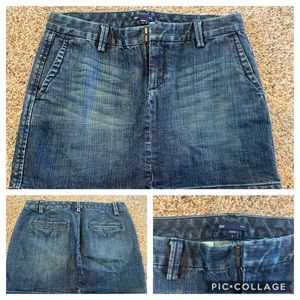 Gap denim skirt